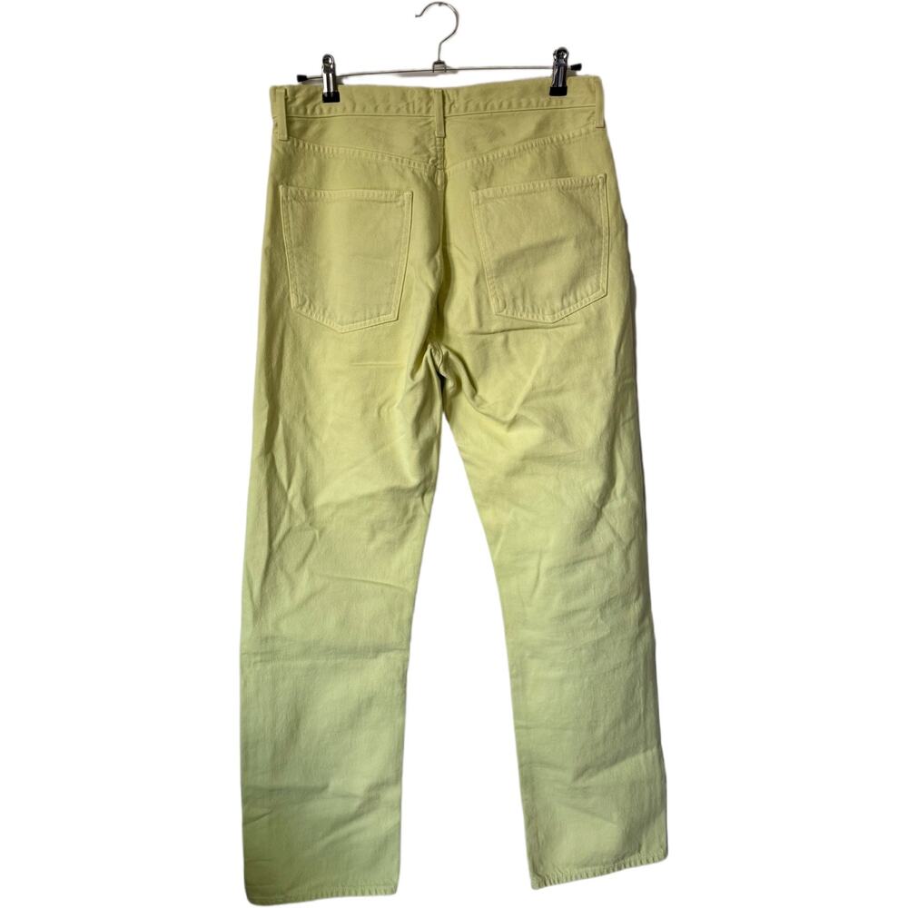 AGOLDE '90s Pinch-Waist High Rise Straight Jeans Size 28 $178 Limoncello - Picture 4 of 10